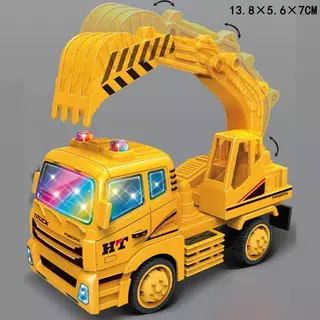 [พร้อมส่ง]รถของเล่น รถก่อสร้าง รถบรรทุก รถโม่ปูน Engineering series car มีเสียง มีไฟ มีหลายแบบให้เลือกได้