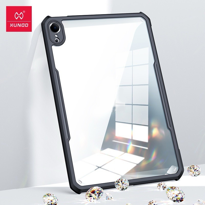 เคสขอบสีหลังใสXUNDO(แท้)ใช้สำหรับipad10.2/gen7/gen8/gen9/Air4/Air5/Air6/ipad11(2020)/Mini6/ipadpro11(2024)/Mini6/Mini7