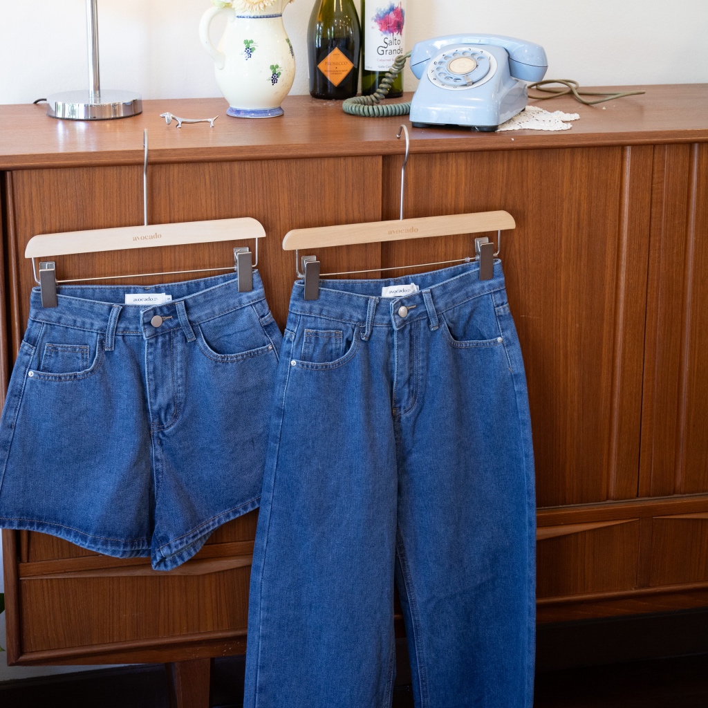 avo uni jeans pants กางเกงยีนส์ขายาวรุ่นแรกก รุ่นนี้อยากกรี๊ดแรงๆ ทรงสวยมากกก เป็นทรงกระบอกที่ถูกต้อง ใครใส่ก็รอด☀️ ราคา ถูกที่สุด ดีลบีเคเค แกลเลอรีภาพที่ 2