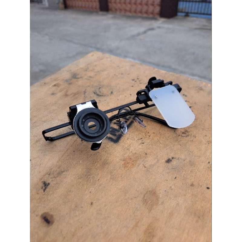 แว่นสำหรับยิงปืนยิงธนูพร้อมรูปรับม่านตาถูกต้องตามกฎ issf เป็นชุดเซ็ท (Gun Accessories) สามารถใช้กับกีฬายิงปืน ยิงธนู