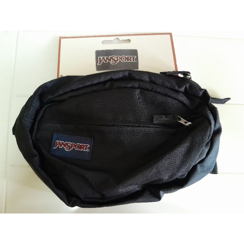 Jansport กระเป๋าคาดอก คาดเอว สีดำ