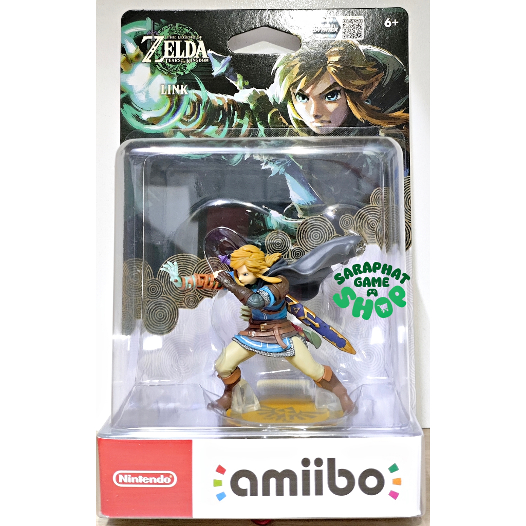 (กดรับสิทธิ์ ส่วนลดโค้ดคุ้ม 10-20% ก่อนสั่งซื้อ) amiibo The Legend of Zelda: Tears of the Kingdom Series Figure (Link)