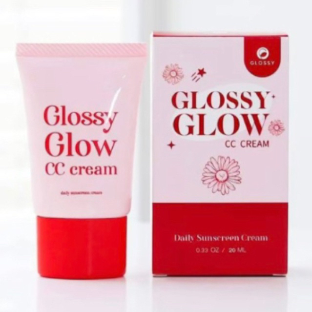 กันแดดกลอสซี่โกลว์ Glossy Glow CC Cream ขนาด20กรัม