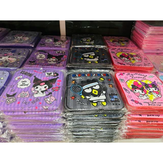 ผ้าเช็ดหน้า ลายลิขสิทธิ์แท้ขนาด8x8 นิ้ว ราคาต่อ1ผืน