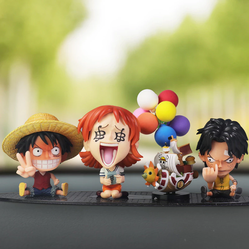 อะนิเมะตุ๊กตา ตุ๊กตาฟิกเกอร์ One Piece Luffy Zoro Sanji ลูฟี่ ขนาดเล็ก 8-10 ซม. ตัวเลขของเล่น ของเล่นสําหรับเด็ก thumbnail 5