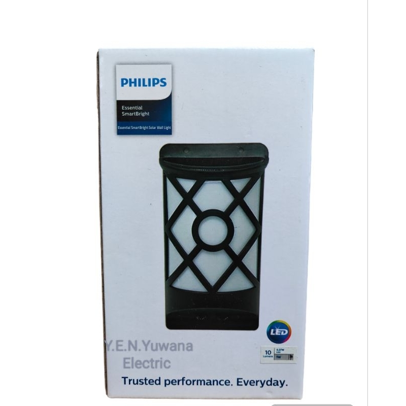 ไฟผนังนอกโซล่าเซลล์ Philips รุ่น BWC015 LED T2 RGB