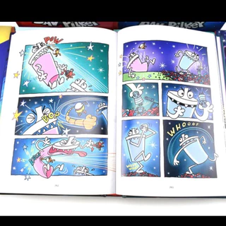 Dogman แบ่งขาย พร้อมส่ง Dog man by Dav Pilkey ปกแข็ง Comic แนวตลก หนังสือภาษาอังกฤษ การ์ตูน หนังสือเด็ก