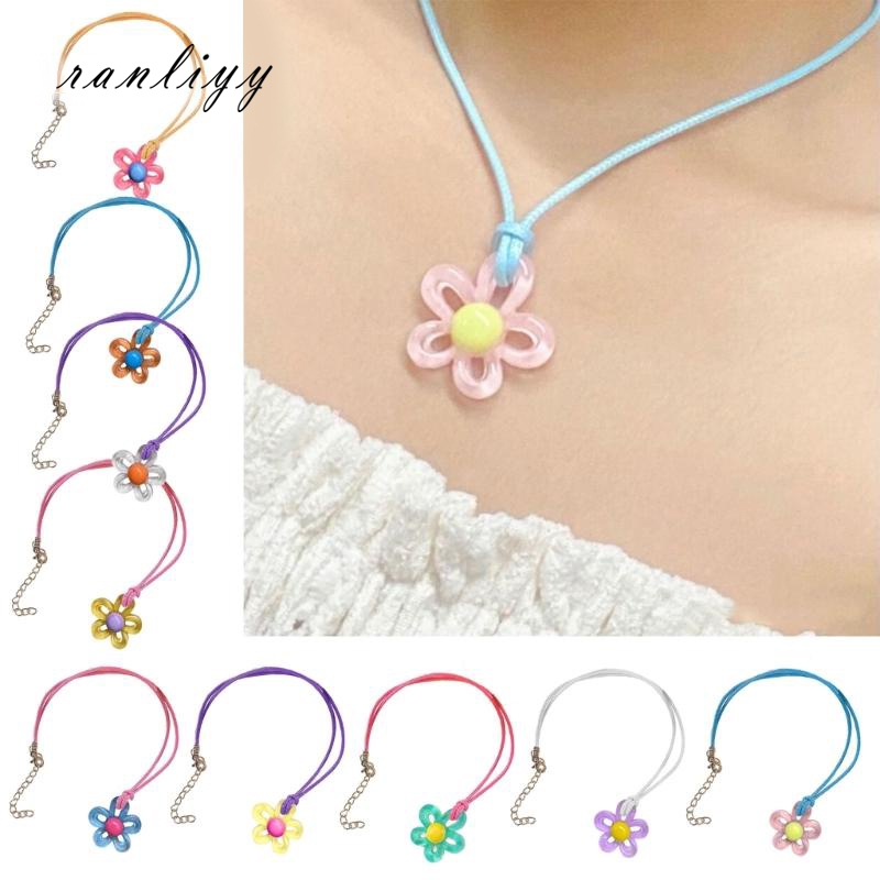 ส่งเร็ว🌼สร้อยคอลูกปัดเรียบง่ายสไตล์เกาหลีแฟชั่นโซ่ไหปลาร้าหรูหราเครื่องประดับสำหรับผู้หญิงเข้ากับทุกการแต่งกาย-Ranliyy