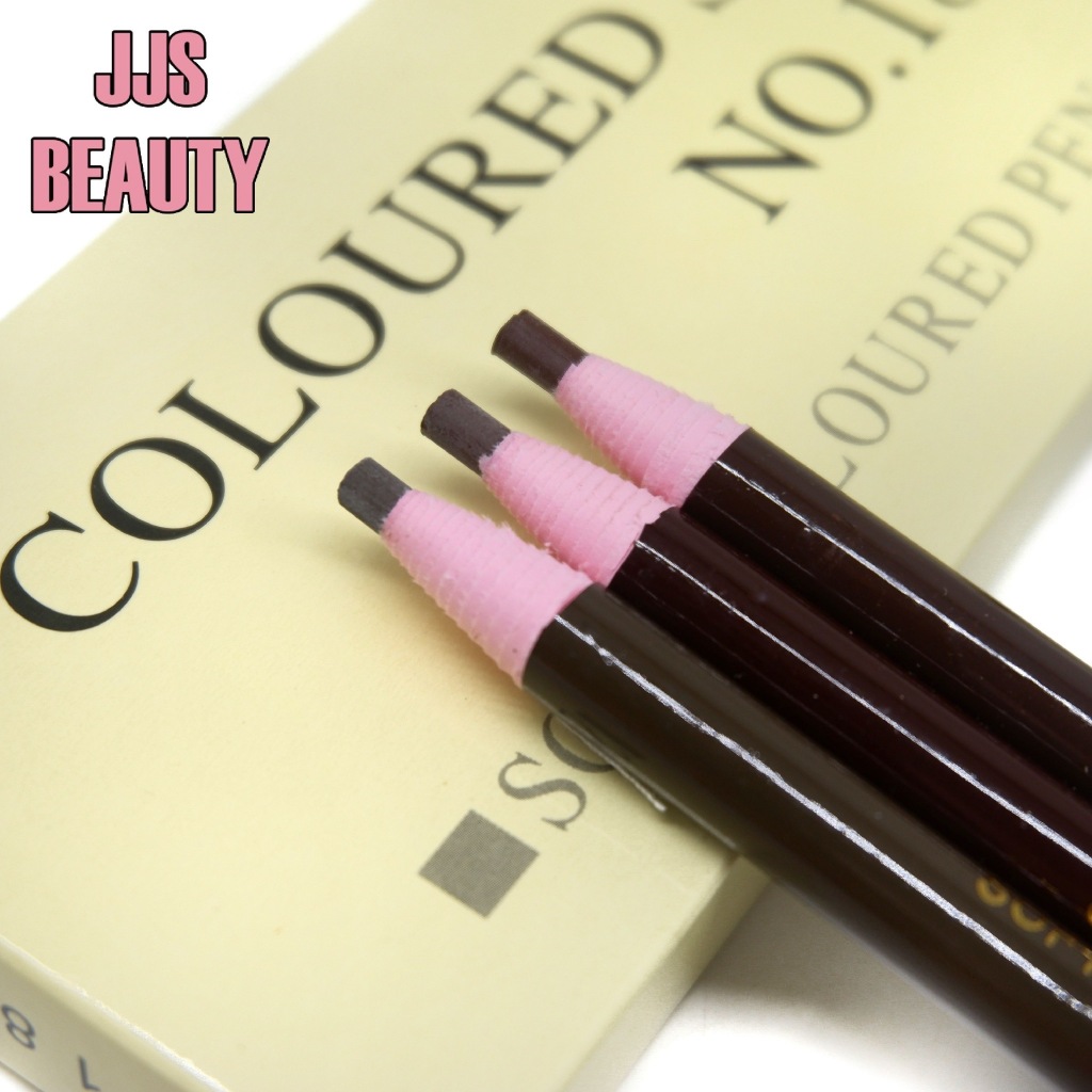 COLOURED SOFT BROW PENCILS ดินสอเขียนคิ้วดึงเชือก เขียนง่าย วาดคิ้วสวยเป็นธรรมชาติ