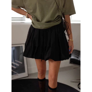 Balloon x skirt กระโปรงบอลลูนแบบสั้น เอวยางยืด🔥 พร้อมส่ง