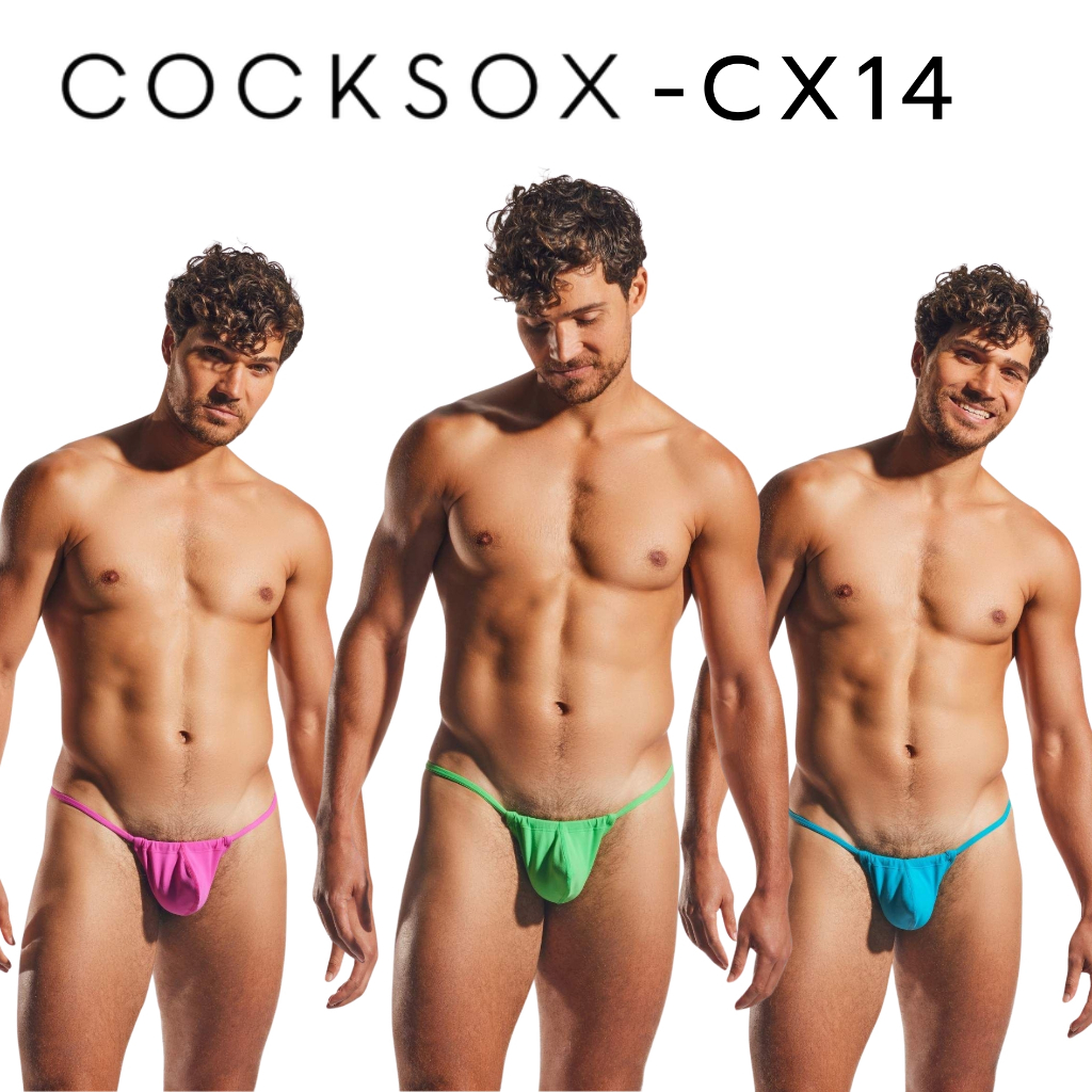 กางเกงในชาย COCKSOX รุ่น CX14 Enhancing Pouch Slingshot สีสันสดใส