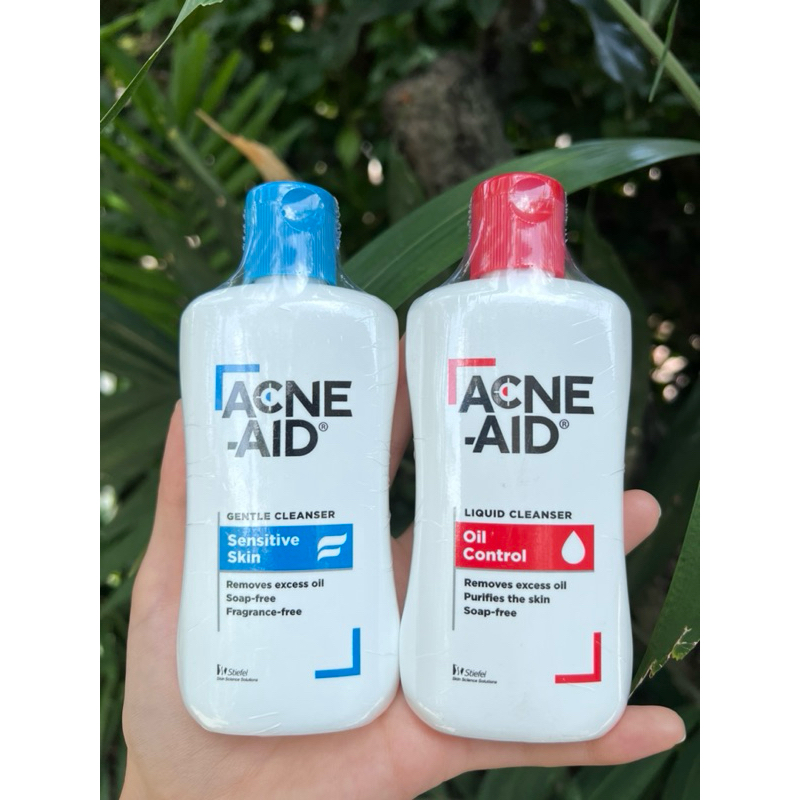 Acne Aid Liquid Cleanser 100ml. โฟมล้างหน้าสำหรับคนเป็นสิว