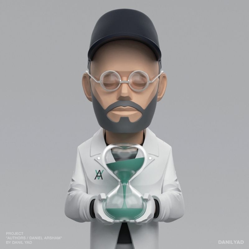Daniel Arsham Figure
