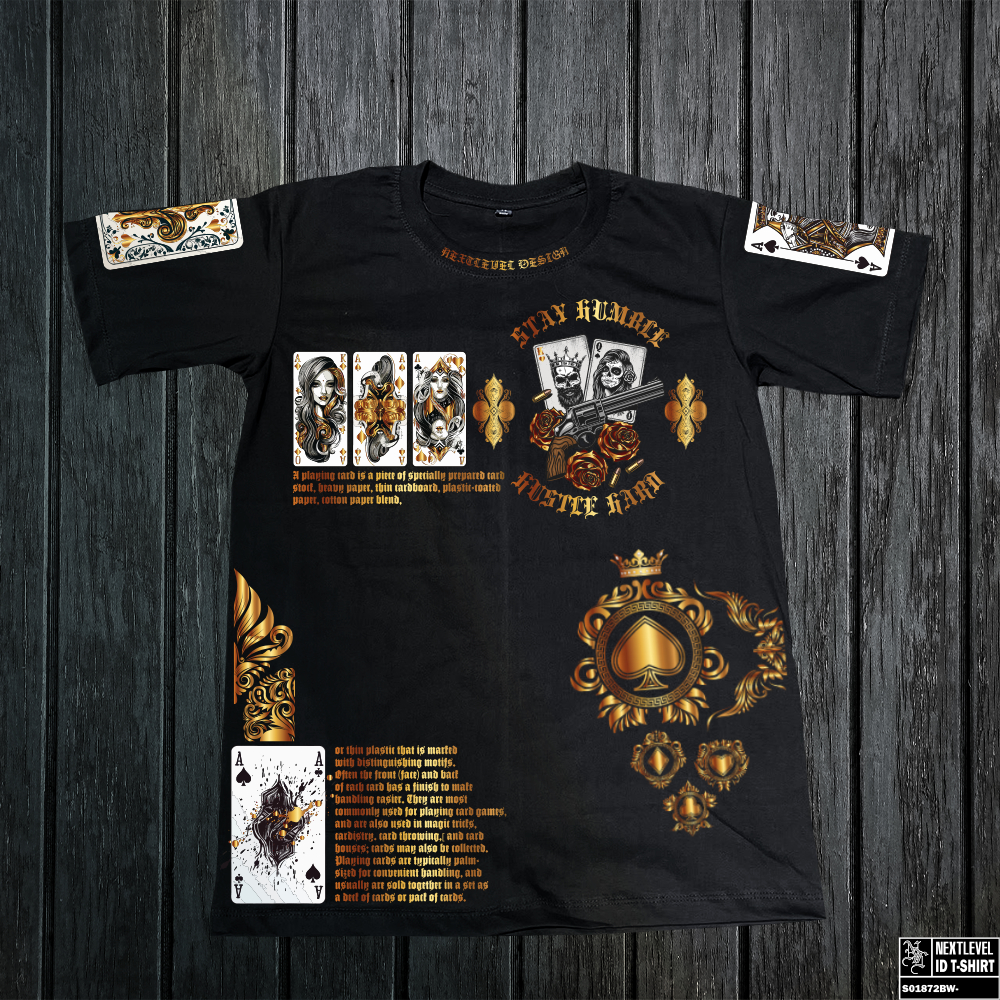 NXTLVL เสื้อยืด คอกลม ผ้าคอตตอน ลาย Vegas pro ไซส์ S-6XL [S01872]