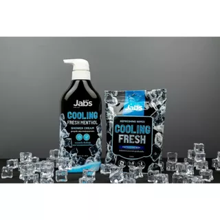 Jabs Refreshing Wipes Cooling Fresh ( ผ้าเย็น 1 แผ่น ) แจ๊บส์/ Jabs MAKEUP REMOVER WIPES