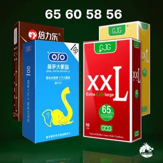 รวมถุงยางอนามัยไซส์ใหญ่ XXL 56,58,60,65 บาง001