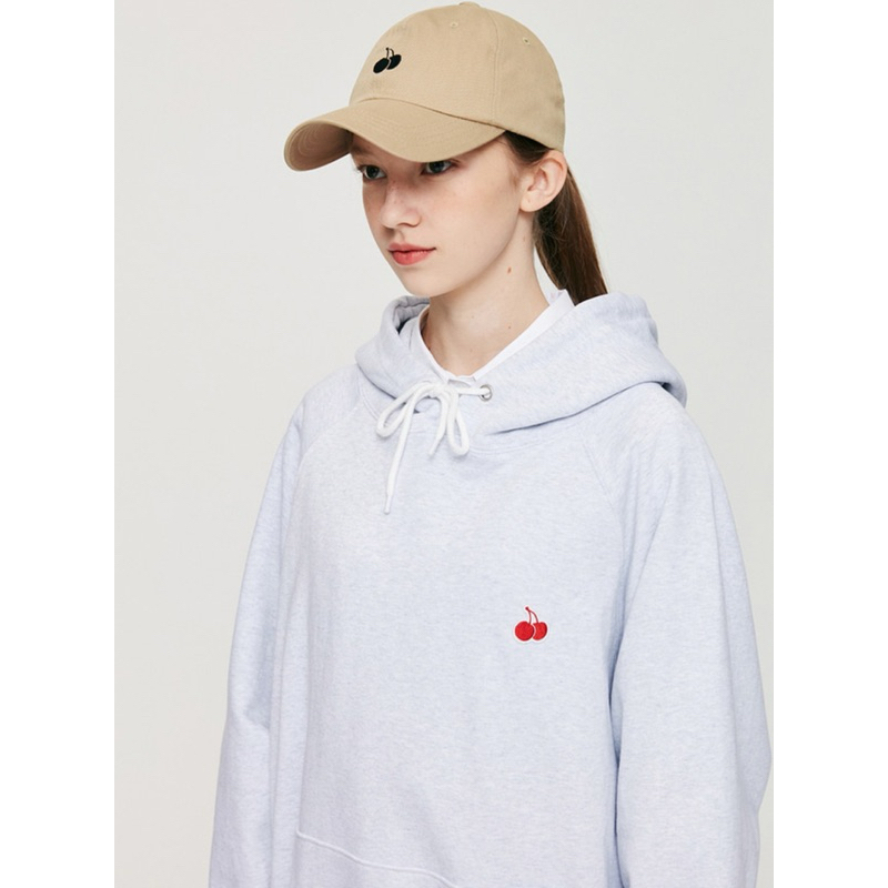(พร้อมส่ง) แท้💯 Kirsh UNI SMALL CHERRY BANDING HOODIE
