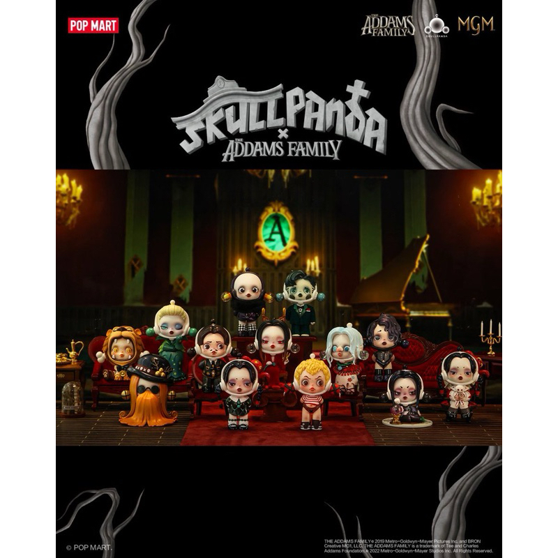 [พร้อมส่ง] Skullpanda Adams Family Series (Box)