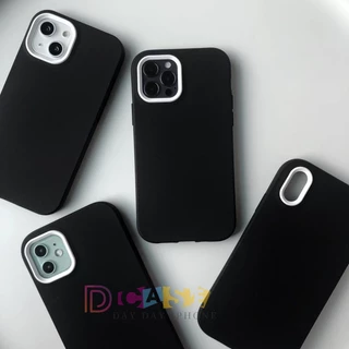 3 in 1 เคสโทรศัพท์ เคสประกบสีพื้นมาใหม่ เคส for iPhone 11 Pro Max 15 14 13 12 16 Pro Max XR XS Max 7 8 Plus SE 2020