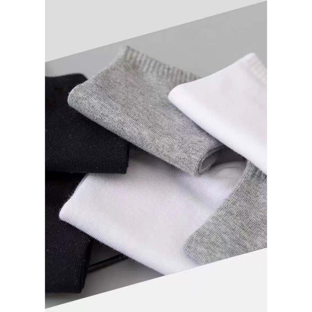 babystyle1 ถุงเท้า ข้อสั้นสีพื้น 1 คู่ เนื้อผ้านุ่มสบาย ระบายอากาศ ไม่อับชื้น ไม่ส่งกลิ่นเหม็น รุ่น : Z190 - รูปที่ 3