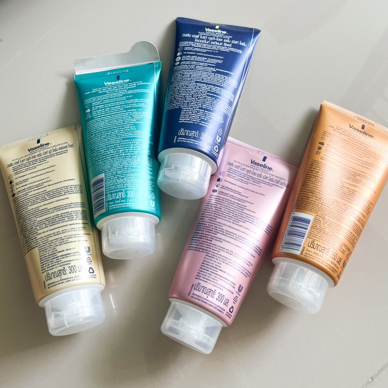 ⚡️มีโค้ด 30% วีดีโอ⚡️  300ml วาสลีนโลชั่น กลูต้า ไฮยา vaseline serum burst lotion ไซด์ใหญ่ หลอดใหญ่