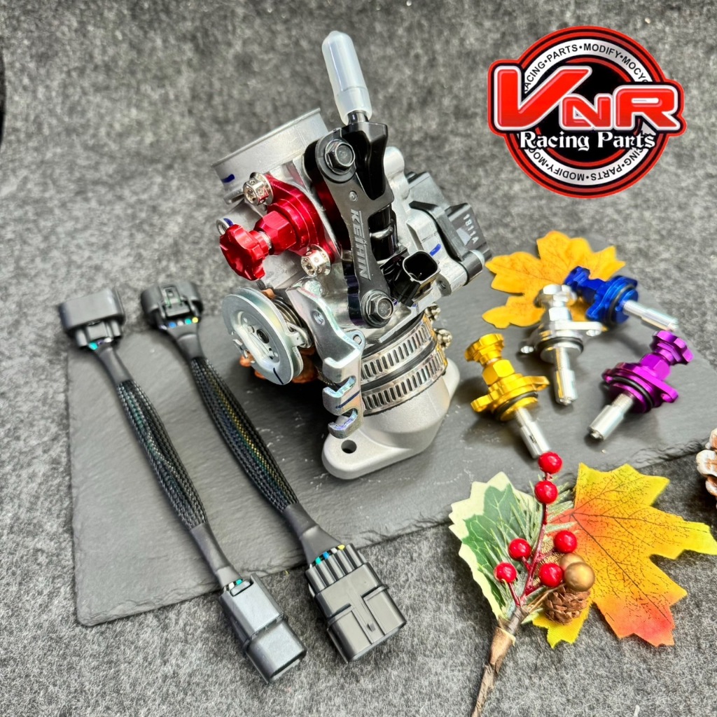 เรือนCRF190L #ชุดเรือนครบชุด สำหรับใส่ Wave110i Wave125 [ระบบหัวฉีด] มาพร้อมหัวฉีด 8W S4 185cc..#HON