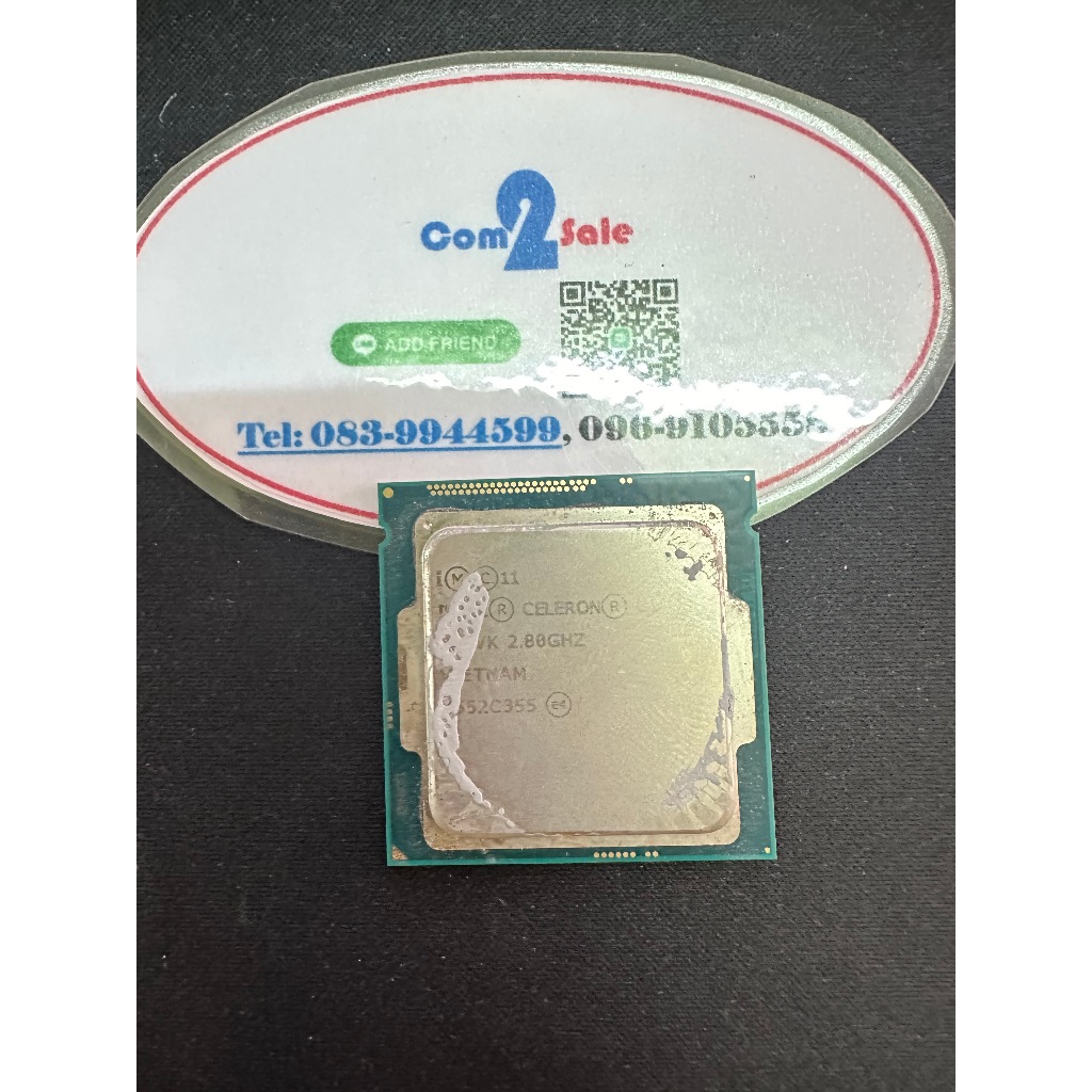 CPU (ซีพียู) INTEL CELERON G1840 ประกันร้าน