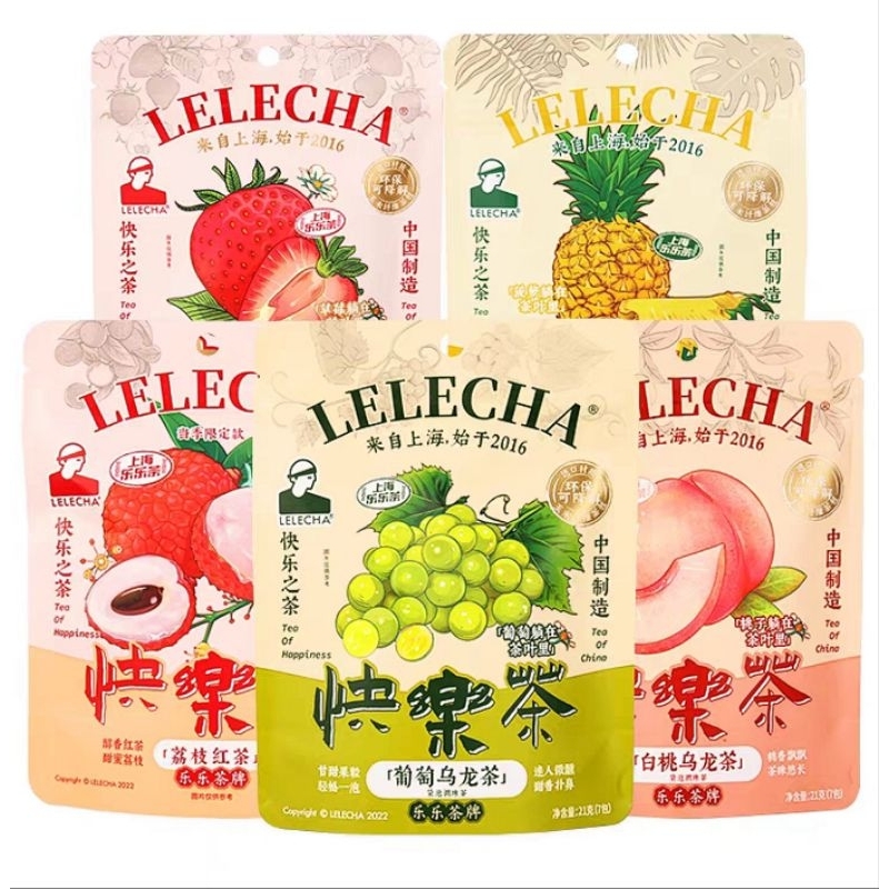 LELECHA ชากลิ่นผลไม้