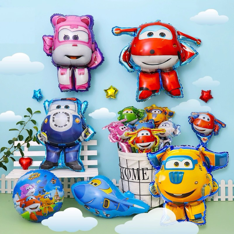 🎈ลูกโป่งเครื่องบิน ลูกโป่งฟอยล์Superwing