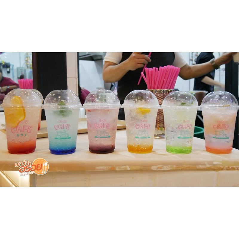 BNK48 แก้ว BNK48 Cafe แก้วเปล่า (มือสอง)