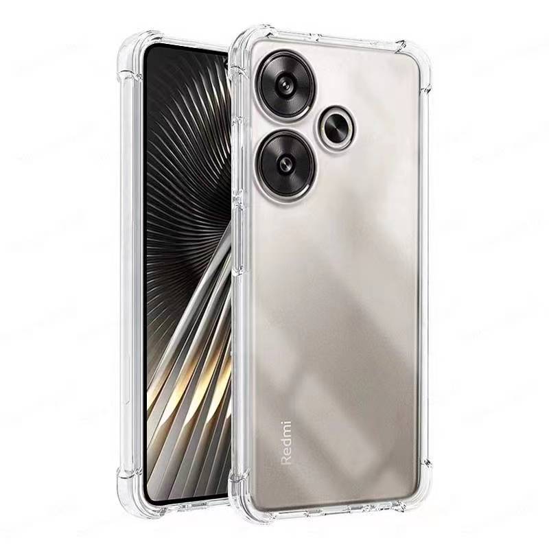 Poco F6 5G(พร้อมส่งในไทย)เคสTPUใสกันกระแทกแบบคลุมกล้องXiaomi Poco F6 5G/Poco F6 Pro 5G/Redmi Turbo3 5Gตรงรุ่น