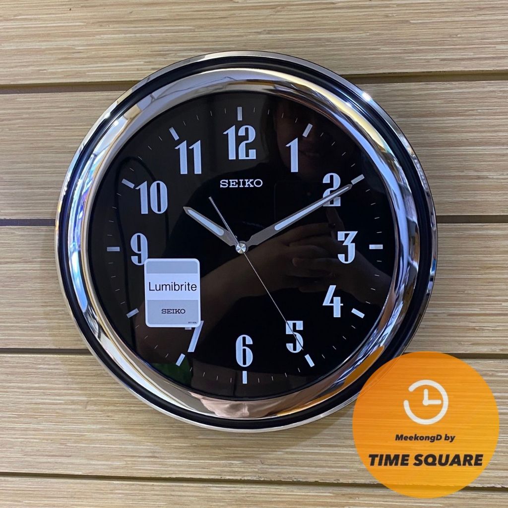 SEIKO QXA313T นาฬิกาแขวนผนัง ขนาด11.5นิ้ว เรืองแสงได้ในที่มืด ไซโก้แท้ รับประกันศูนย์1ปี