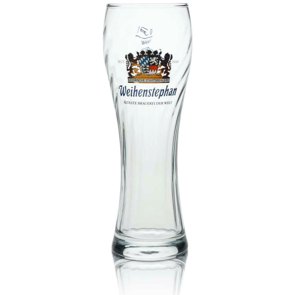 แก้วเบียร์เยอรมัน Weihenstephaner Weizen ไวเฮนสตาฟฟาเนอร์ 0.3 ลิตร ทรงไวเซ่นสูงมาตรฐาน นำเข้า