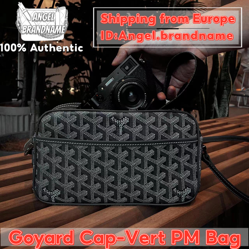 👜กอยาร์ด Goyard Cap-Vert PM Bag Camera Bag กระเป๋ากล้องผู้ชาย  กระเป๋ากล้องสุภาพสตรี