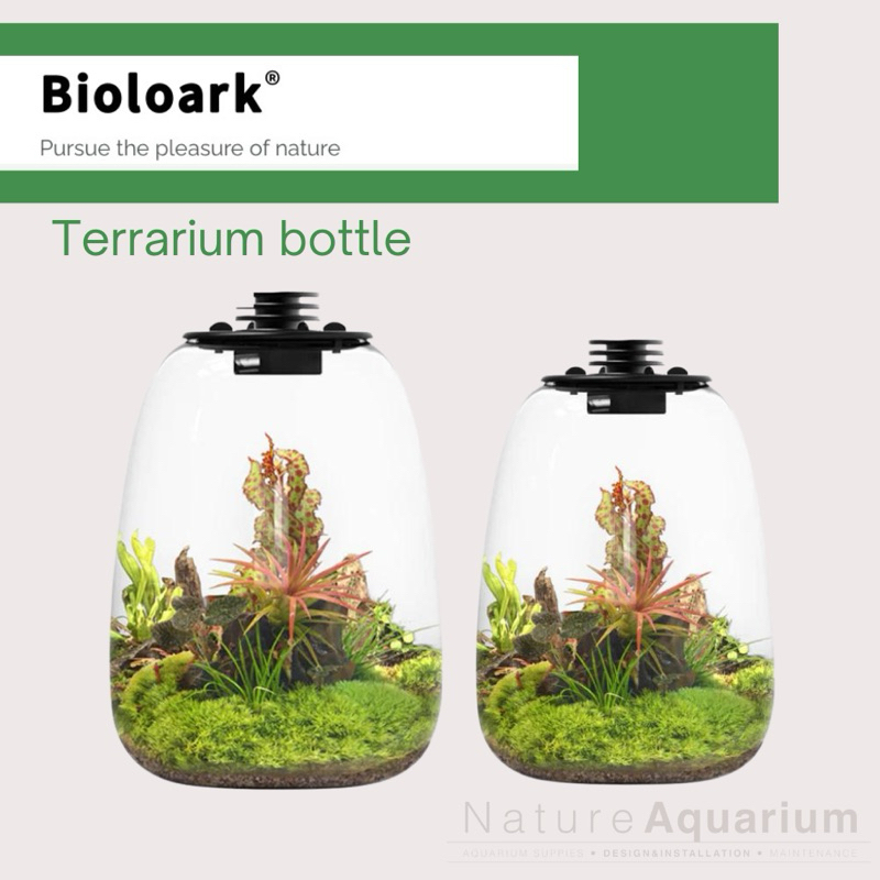 Bioloark Bio Bottle LED QD series โหลแก้วเลี้ยงต้นไม้พร้อมไฟ