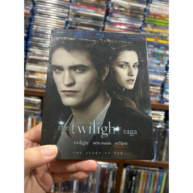 -มือ 1- Vampire Twilight Saga : Blu-ray Steelbook รวม 3 ภาค มีเสียงไทย มีบรรยายไทย