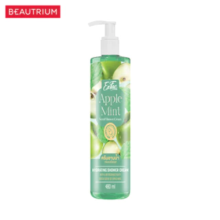EXFAC Apple Mint Scent Shower Cream ผลิตภัณฑ์ทำความสะอาดผิวกาย 480ml