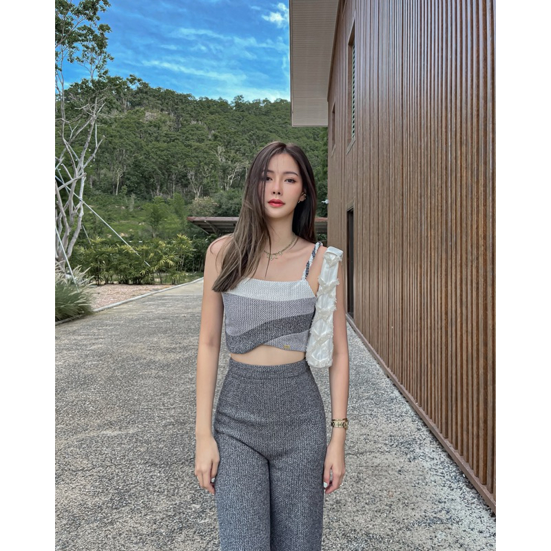 MARSHLEY GRAY SET(PANTS)