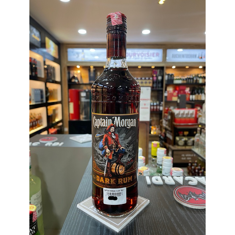 captain morgan dark rum (750-1000ml) เหมาะสำหรับทำขนมเบเกอรี่ ผสมไอศกรีม