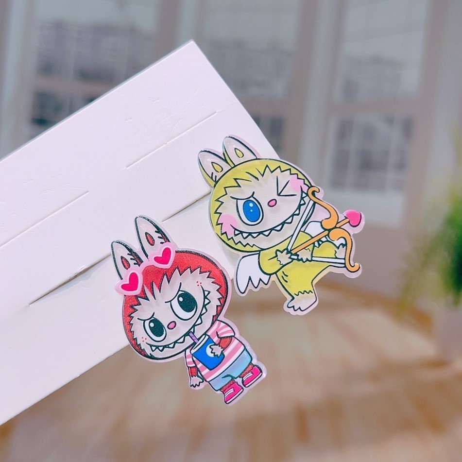 กิ๊บติดผม ลายการ์ตูน ลาบูบู้ Sanrio Hello Kitty Kuromi กิ๊ฟอะคริลิค กิ๊ฟติดผมแคร์แบร์ มีหลากหลายลาย พร้อมส่ง (ชุดที่2) - รูปที่ 5