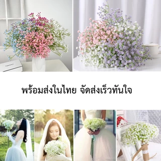 ยิปโซฟิลลา ดอกไม้ประดิษฐ์ สวยงาม เสมือนจริง (พร้อมส่งในไทย ถึงเร็วทันใจ)