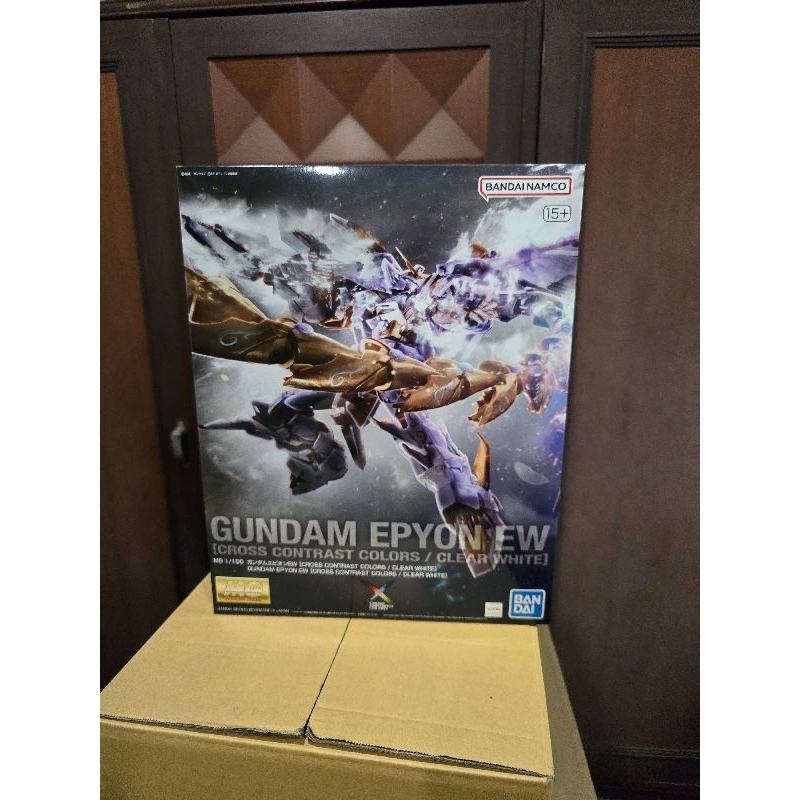 (สินค้าพร้อมส่ง)MG 1/100 Gundam Epyon EW [Cross Contrast Color/Clear White]
