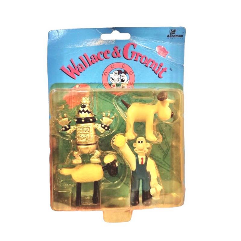 Vintage Wallace Gromit Figures Set HTF