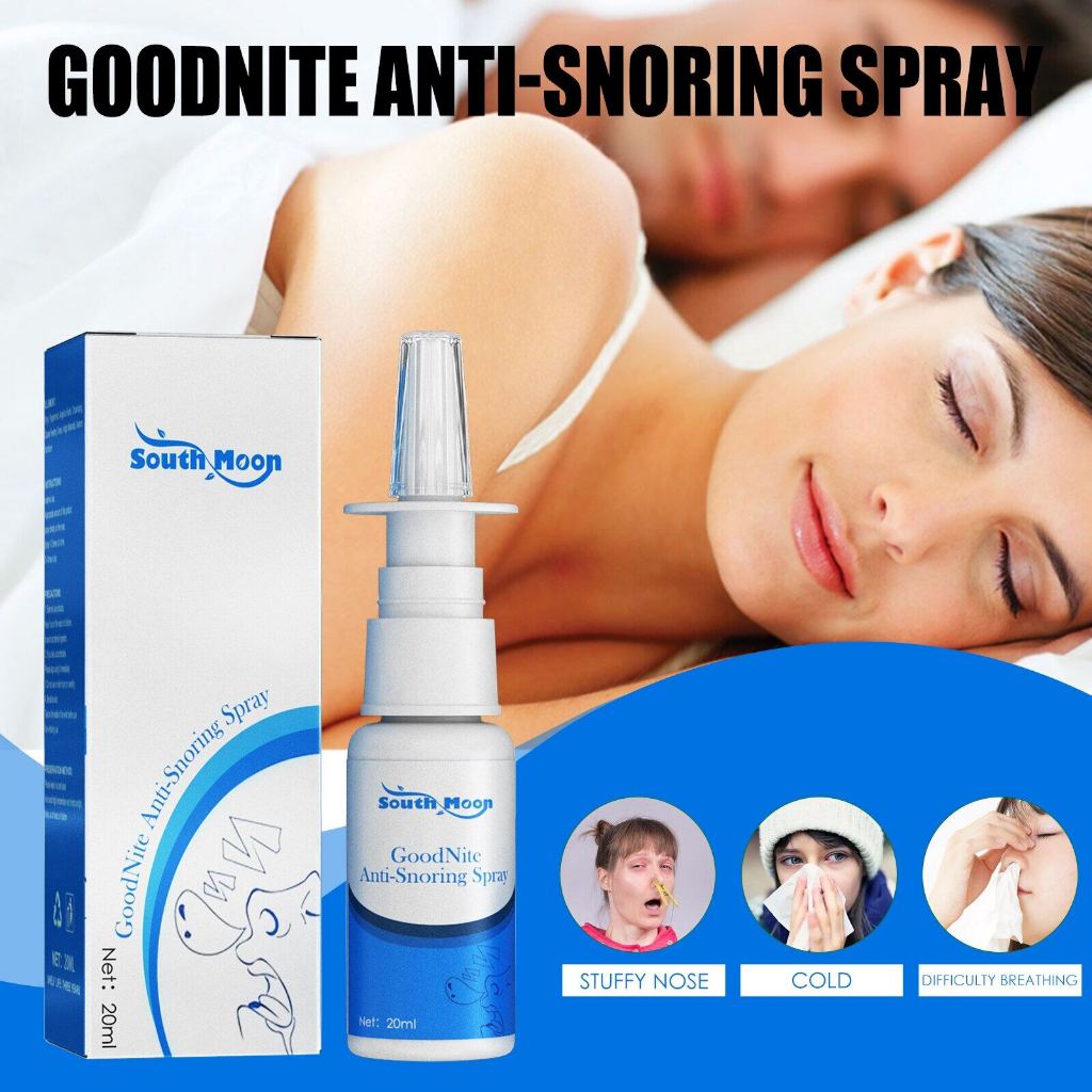 【UClanka】Herb Nasal Spray Nose Congestion Rhinitis Sinusitis Treatment Stop Snoring Relieve Stress S