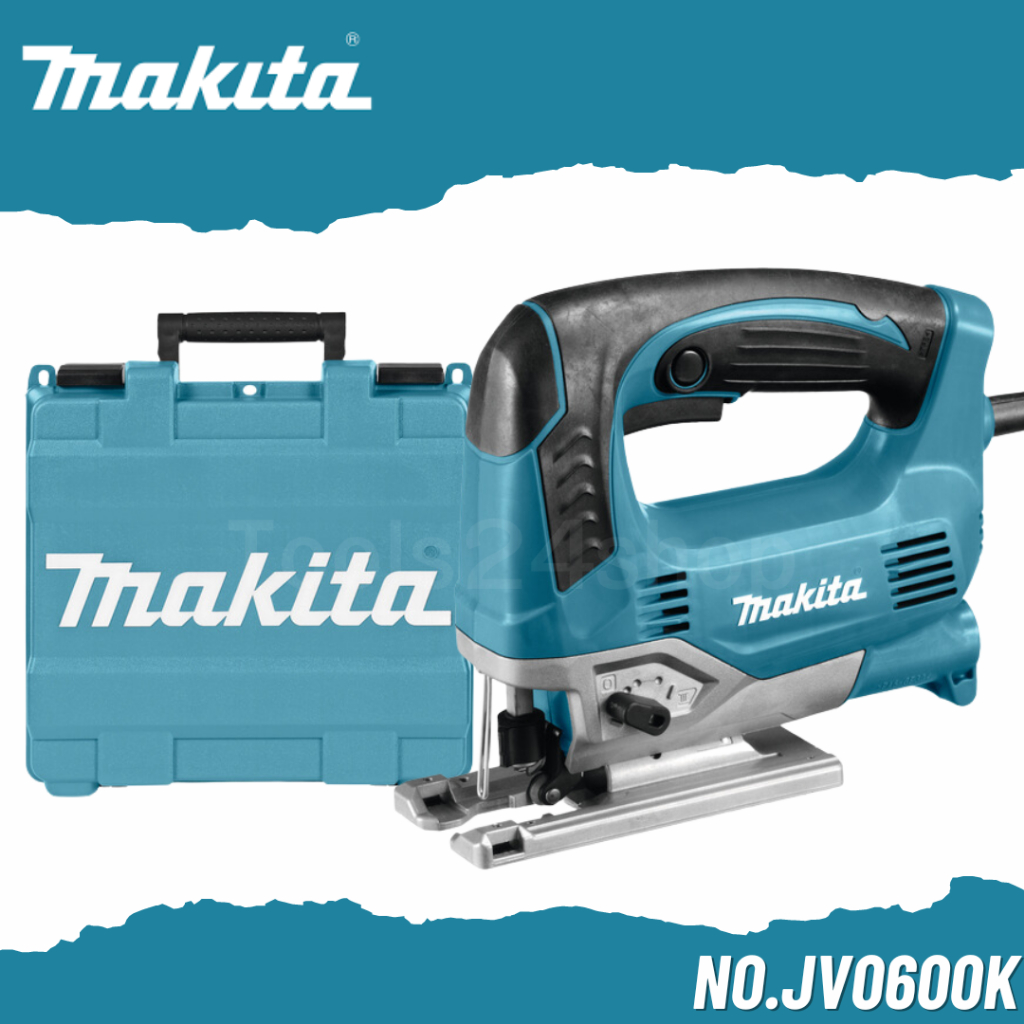 MAKITA เลื่อยจิ๊กซอว์ปรับรอบแบบเตะ B-TYPE 650W  ความยาวช่วงชัก 23 mm. (7/8") No.JV0600K