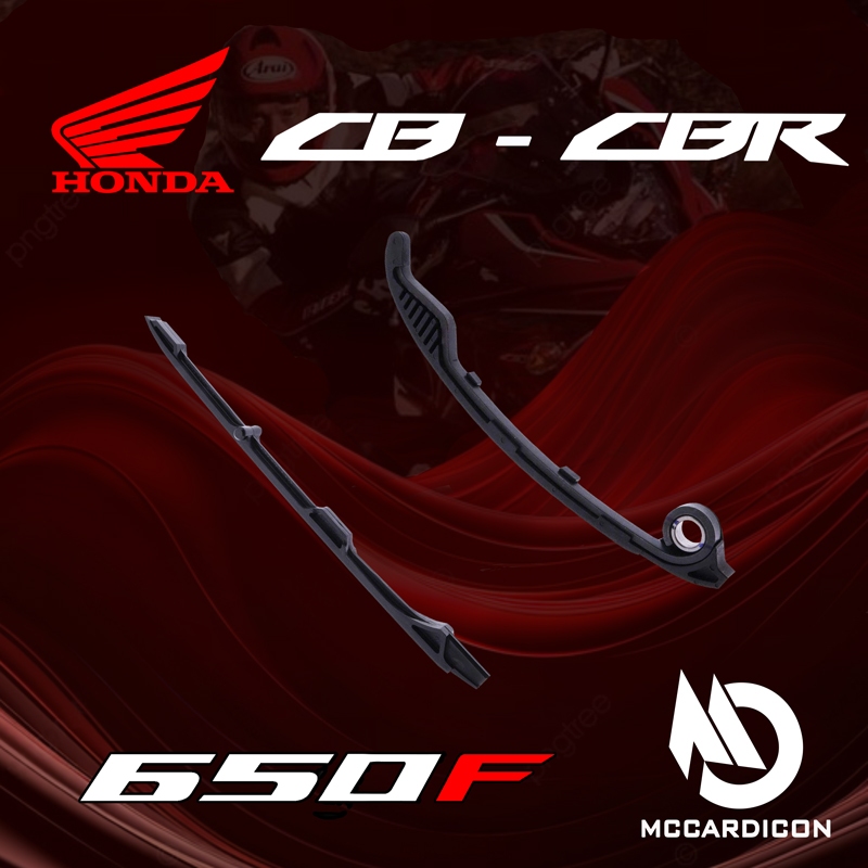 ยางรองโซ่ราวลิ้น (Cam Chain Guide Set) ฮอนด้า แท้ สำหรับ รถ Honda CB650F, CBR650F