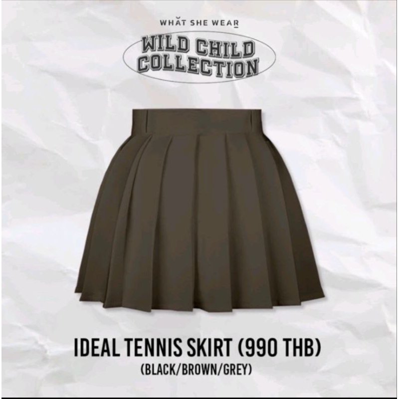 กระโปรงพลีท What She Wear