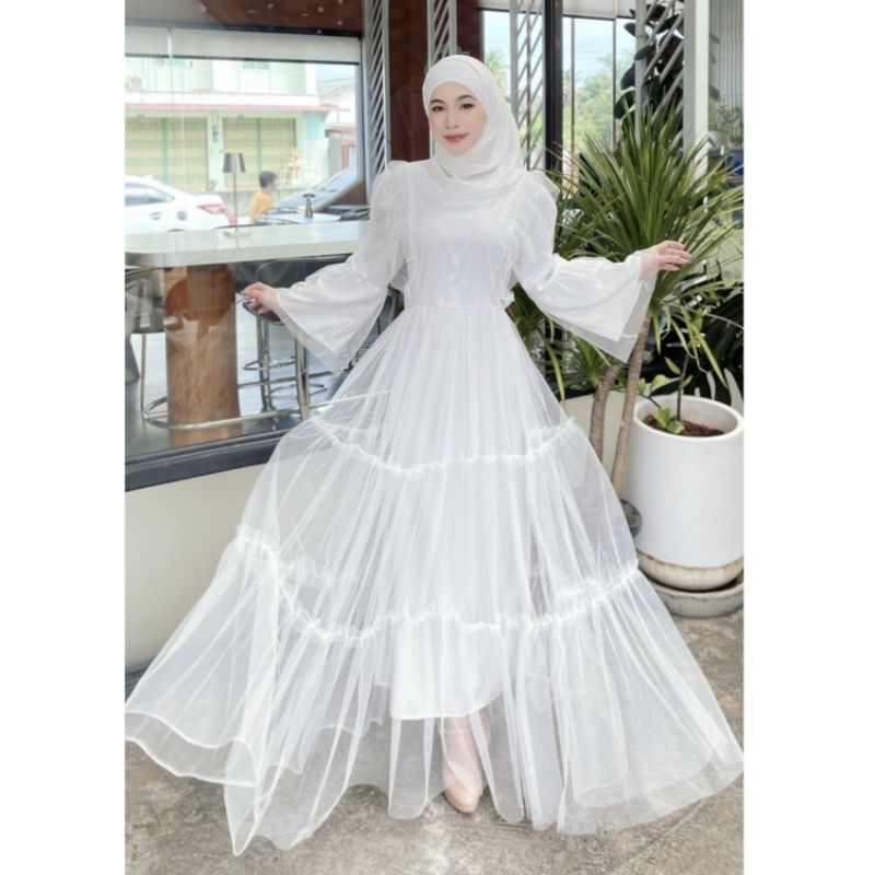 ชุดเดรสผ้ามุ้งขนมชั้น รุ่นที่58 เปิดตัวคอลเลคชั่นใหม่อีกแล้วสวยเกินต้าน