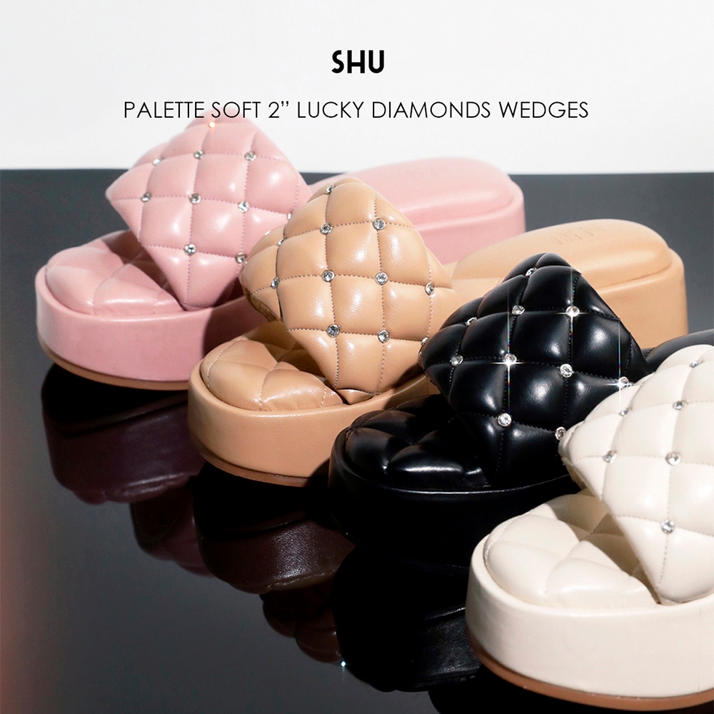 SHU PALETTE SOFT 2" LUCKY DIAMONDS WEDGES