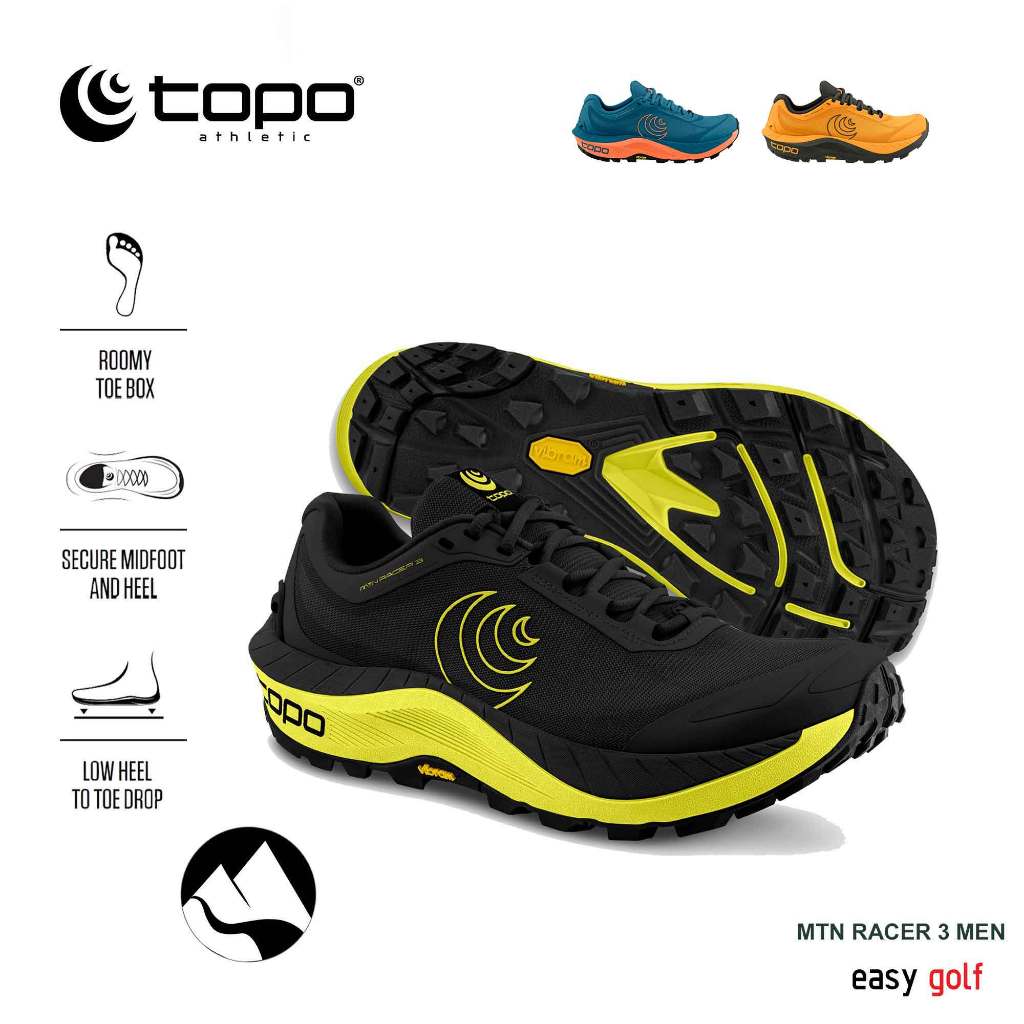 TOPO ATHLETIC TRAIL MTN RACER 3 MEN'S RUNNING SHOES  รองเท้ากีฬา วิ่งเทรลผู้ชาย